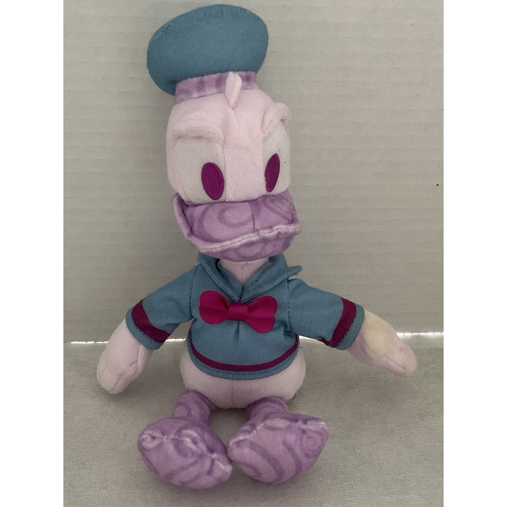 Walt Disney World 50th Anniversary Mad Tea Party Donald Duck Plush Collector